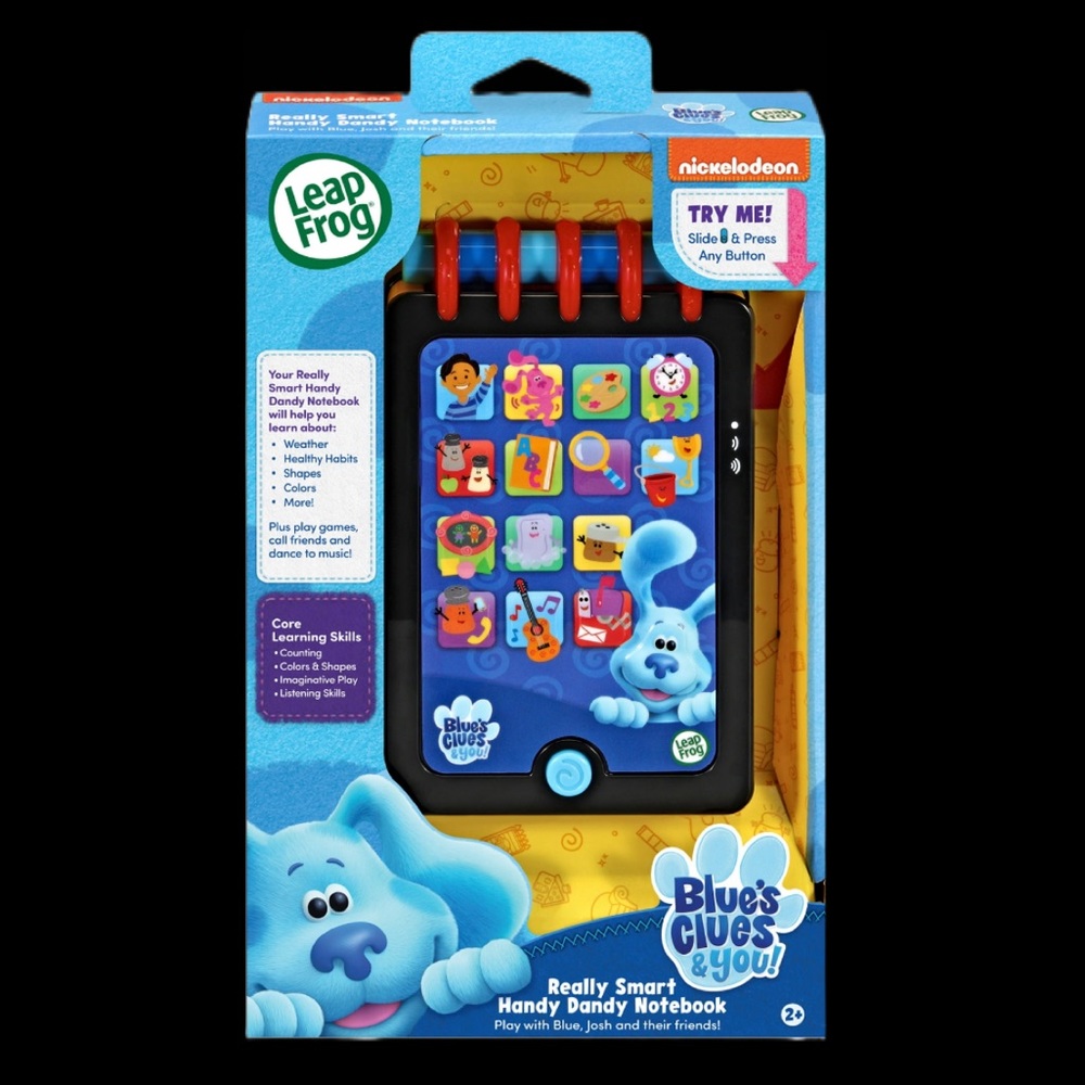 Leap Frog Blues Clues Really Smart Handy Dandy Notebook